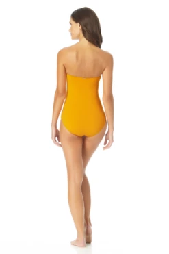 Anne Cole - Twist Front Shirred One Piece 37 Anne Cole - Twist Front Shirred One Piece -SWIMSUITS DIRECT Sales AnneCole TwistFrontShirredOnePieceSwimsuit 1948 MYMO00501 MANG jpg