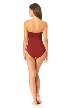 Anne Cole - Twist Front Shirred One Piece 31 Anne Cole - Twist Front Shirred One Piece -SWIMSUITS DIRECT Sales AnneCole TwistFrontShirredOnePieceSwimsuit 287 MYMO00501 RSIN jpg