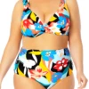 Anne Cole Plus - Twist Front Underwire Bikini Swim Top 2 Anne Cole Plus - Twist Front Underwire Bikini Swim Top -SWIMSUITS DIRECT Sales AnneColePlus TwistFrontUnderwireBikiniSwimTop 028 21PT10585 MULT FRONT jpg