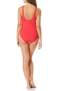 Anne Cole - Square Neck Tankini Top -SWIMSUITS DIRECT Sales anne cole live in color square neck tankini sorb back 998 21MT21901