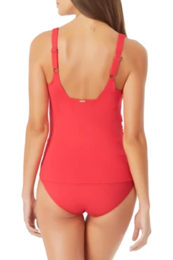 Anne Cole - Square Neck Tankini Top -SWIMSUITS DIRECT Sales anne cole live in color square neck tankini sorb back crop 998 21MT21901