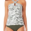 Anne Cole - Center Front Keyhole Halter Tankini Top 1 Anne Cole - Center Front Keyhole Halter Tankini Top -SWIMSUITS DIRECT Sales anne cole palm breeze soft band center front keyhole halter tankini grco front crop 920 21MT29483