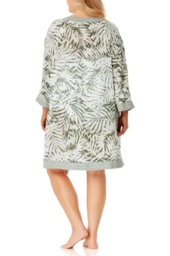 Anne Cole Plus - Contrast Band Tunic Cover Up 9 Anne Cole Plus - Contrast Band Tunic Cover Up -SWIMSUITS DIRECT Sales anne cole plus palm breeze contrast band tunic back 1821 21PC53483