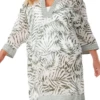 Anne Cole Plus - Contrast Band Tunic Cover Up 2 Anne Cole Plus - Contrast Band Tunic Cover Up -SWIMSUITS DIRECT Sales anne cole plus palm breeze contrast band tunic crop 1795 21PC53483